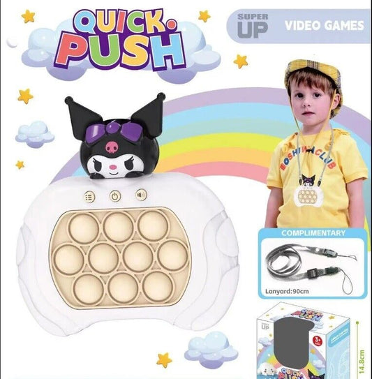 Kuromi Fidget Push Pop Handheld Contoller