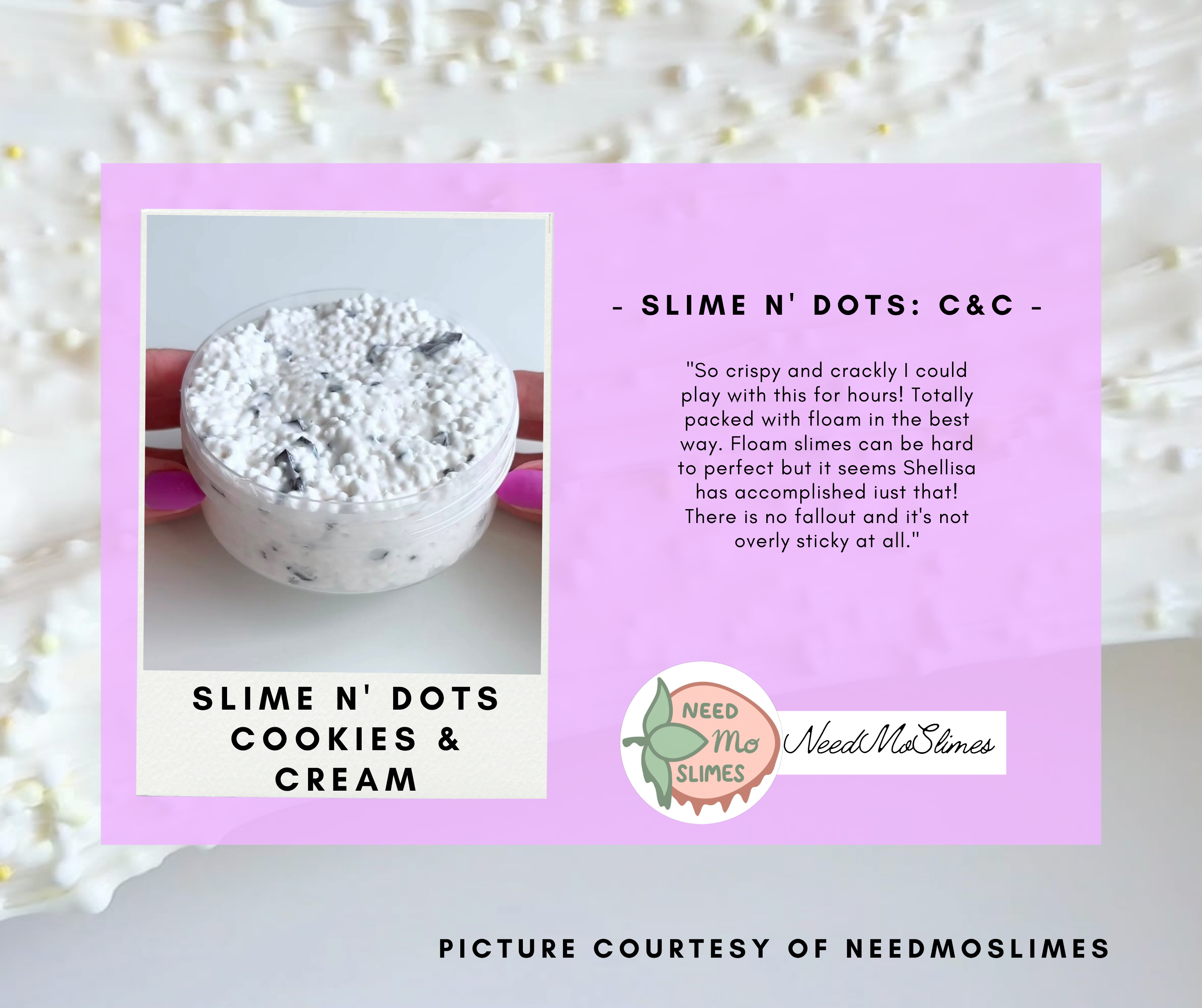 Slime n' Dots: Cookies & Cream