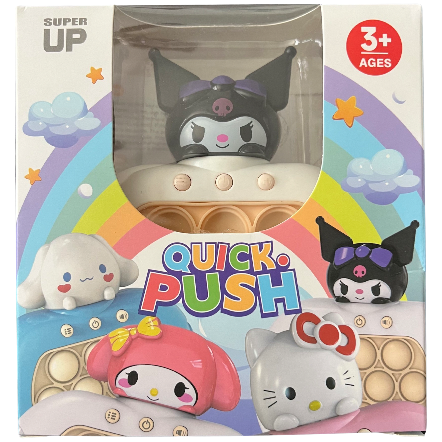 Kuromi Fidget Push Pop Handheld Contoller